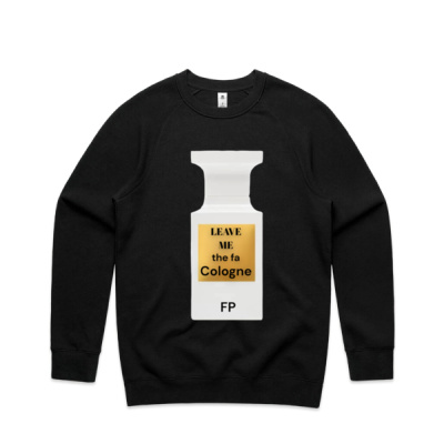 Men’s LEAVE ME THE FA COLOGNE sweater - Men's Supply Crew Thumbnail